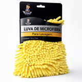 Luva De Microfibra Para Lavar Carros Efeito Brilho