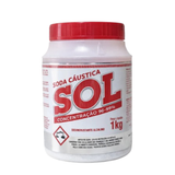 Soda Cáustica Sol 1kg Com Concentração 96% a 99%