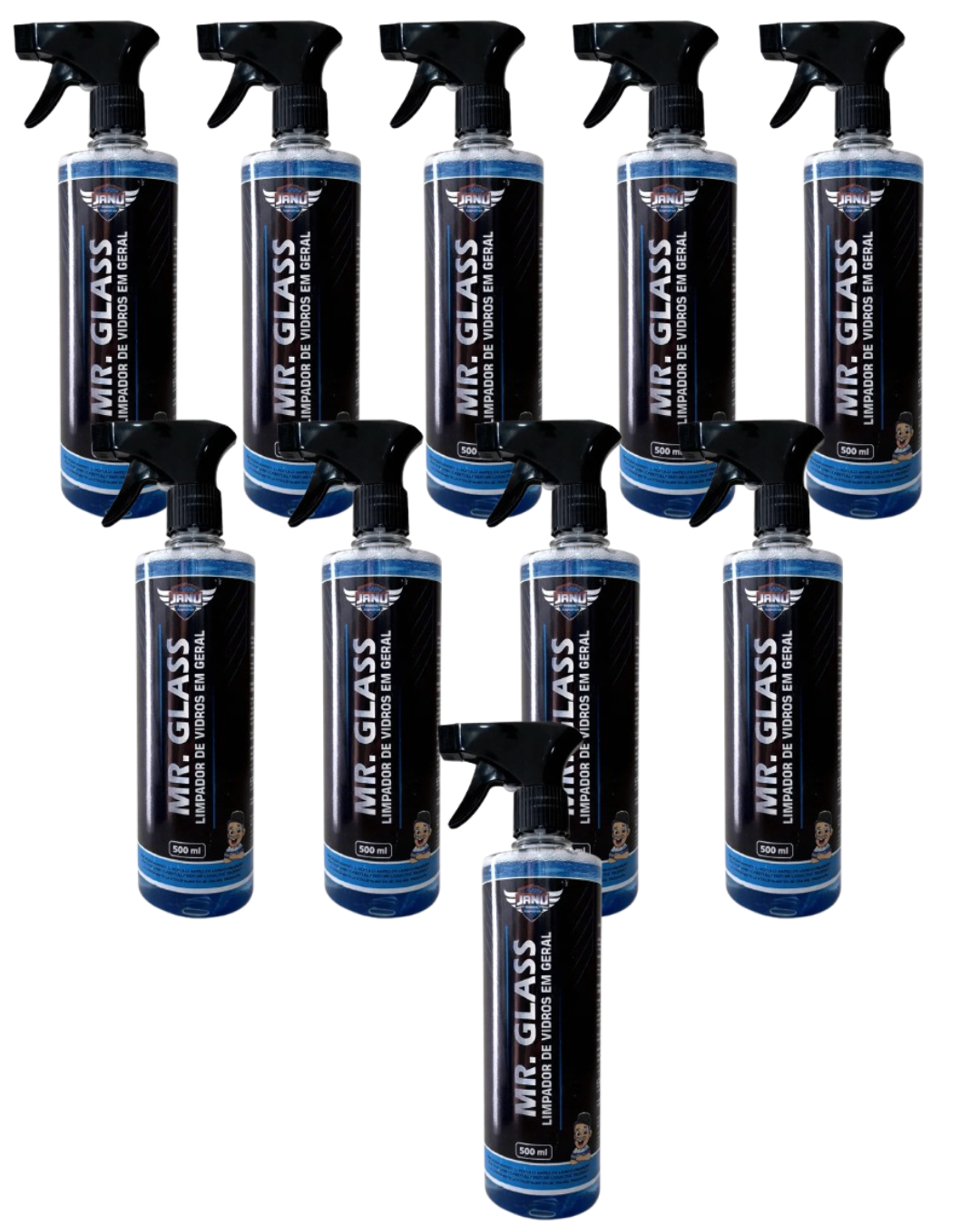 Limpador de Vidros Mr. Glass Janu 500ml