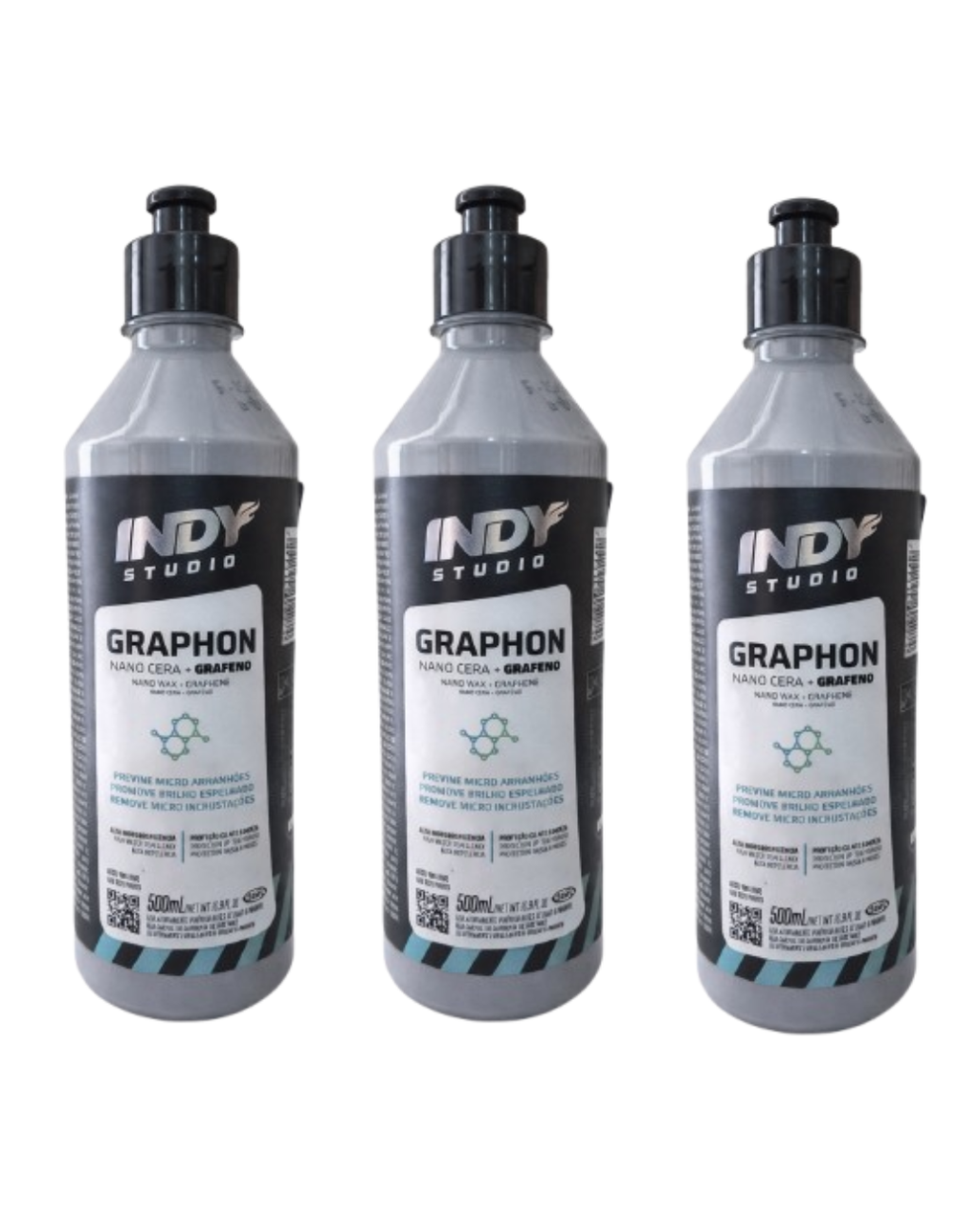 Nanowax Cera Cremosa Graphon com Grafeno Indy 500ml