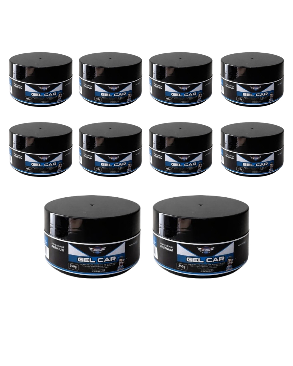 Gel Azul Janu GelCar 250g Para Interiores Carros/Caminhão