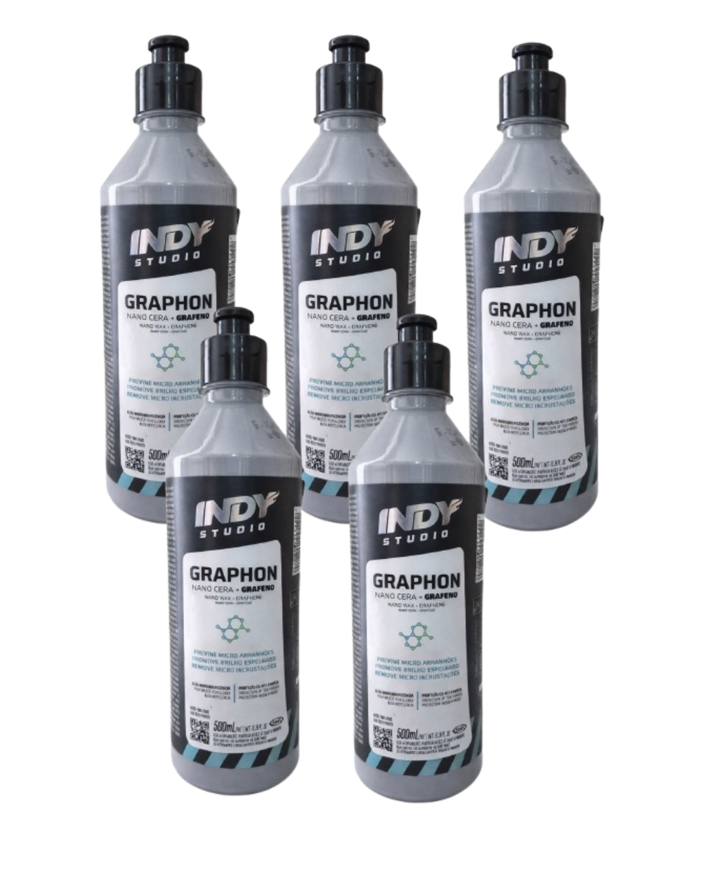 Nanowax Cera Cremosa Graphon com Grafeno Indy 500ml