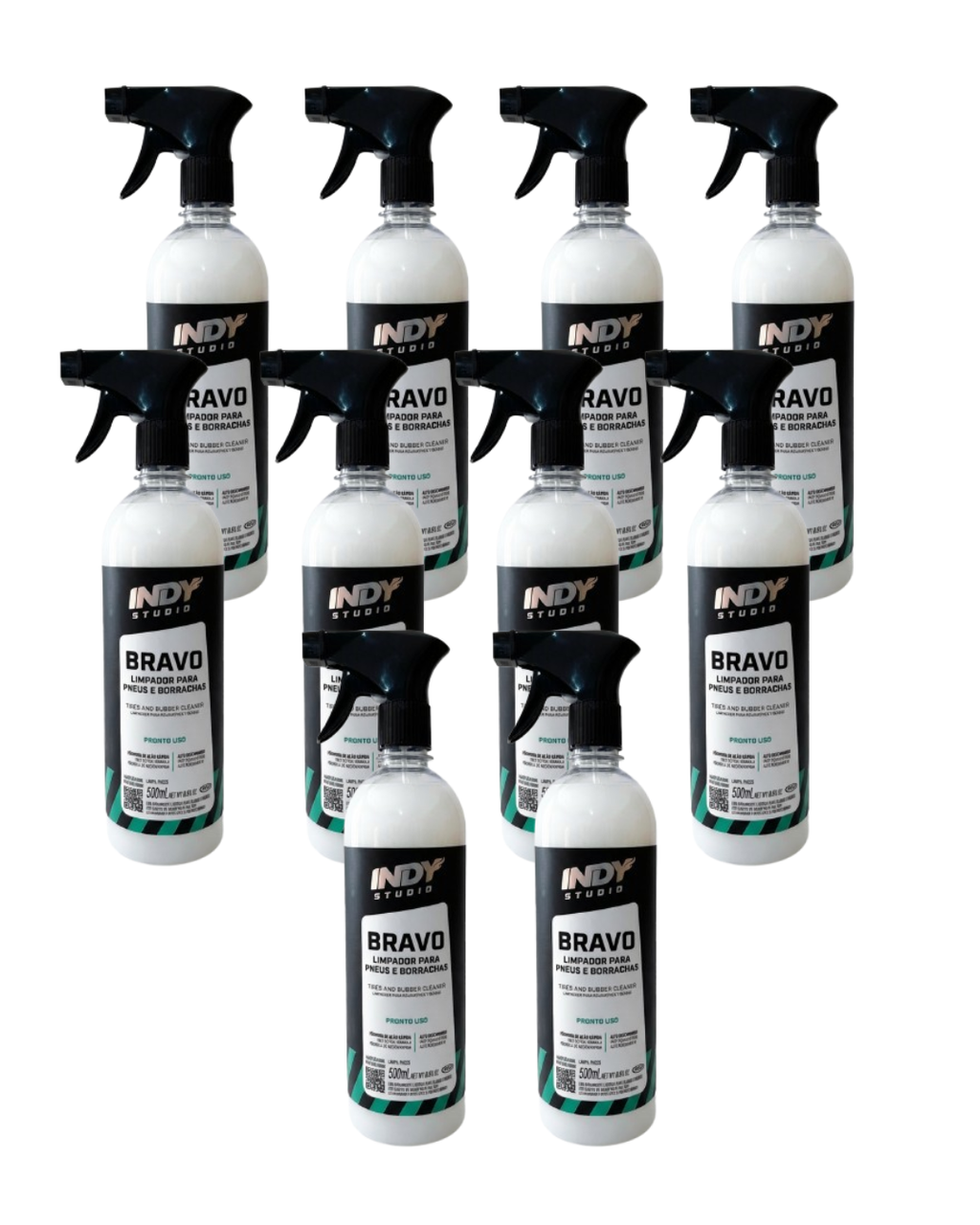 Limpa Pneus e Borrachas Bravo 500ml Indy