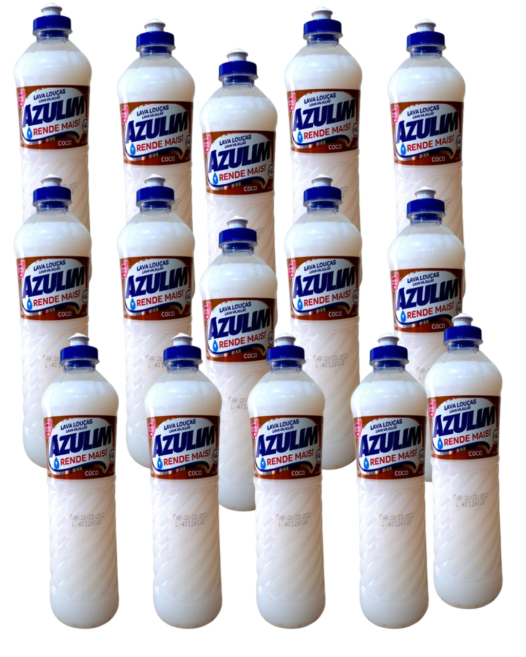 Detergente Azulim Lava Louças Clear 500ml