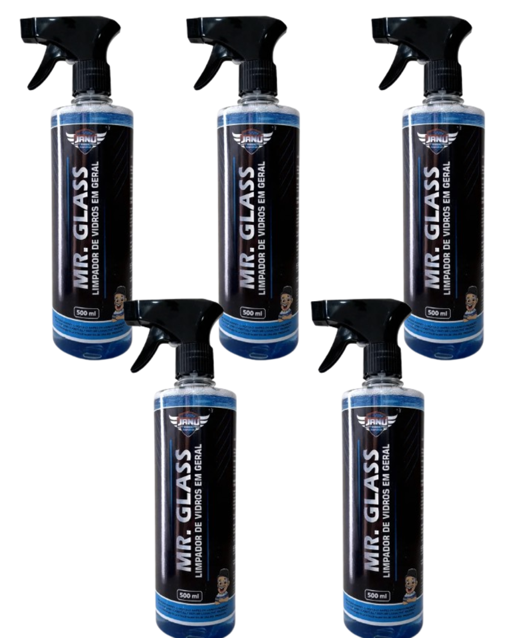 Limpador de Vidros Mr. Glass Janu 500ml