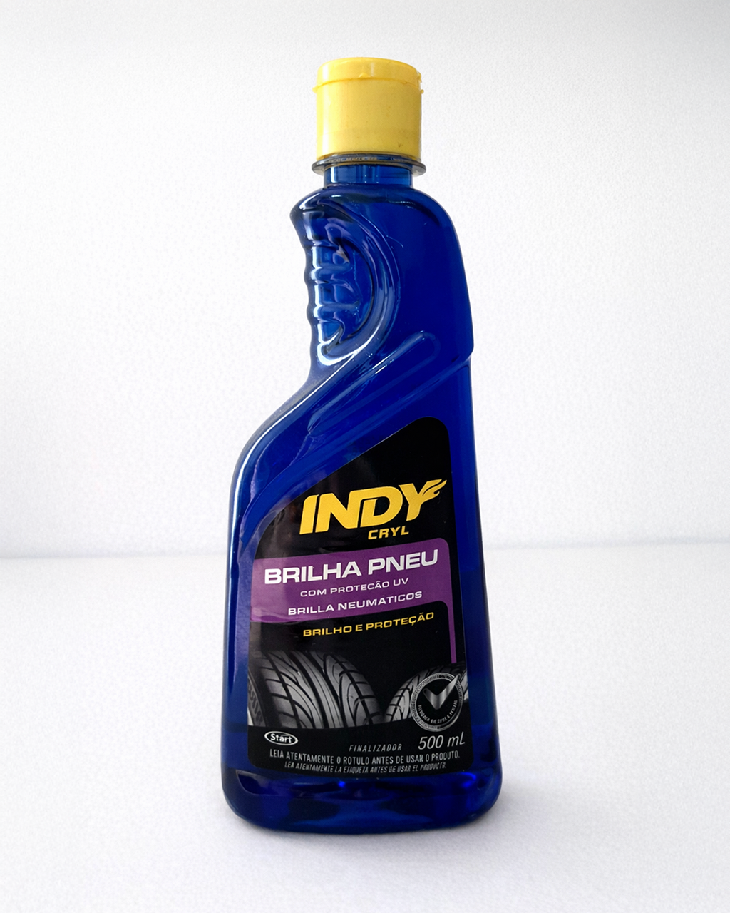 Limpa Pneus Pretinho Brilha Proteção Indy 500ml