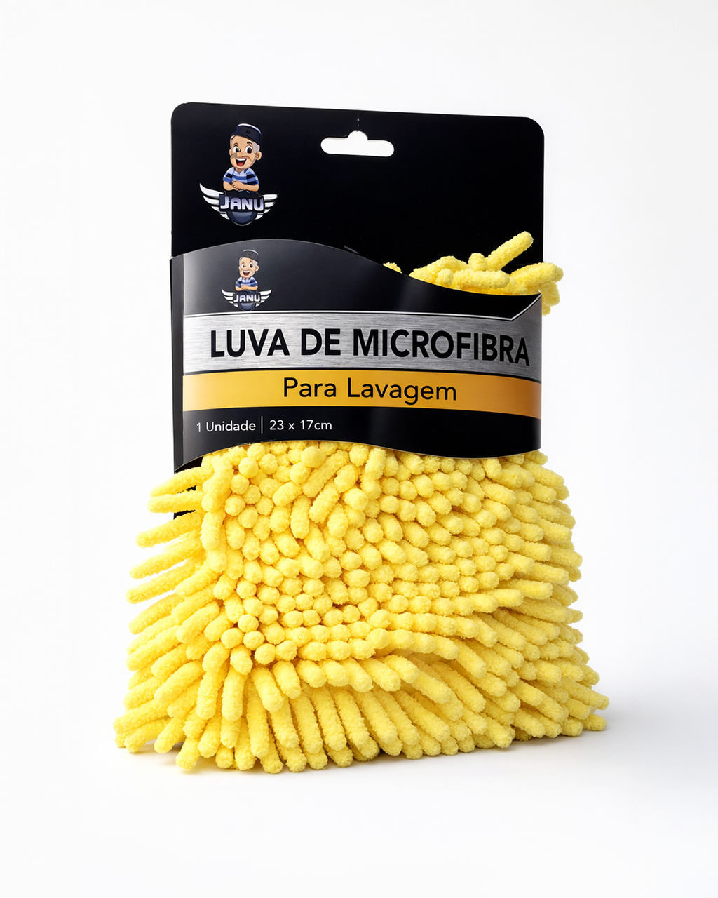 Luva De Microfibra Para Lavar Carros Efeito Brilho