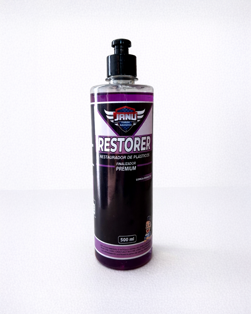 Revestimento e Revitalizador de Plasticos Janu Liquido 500ml