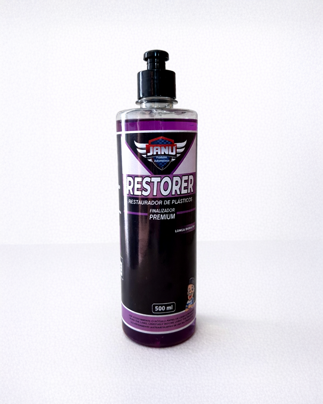 Revestimento e Revitalizador de Plasticos Janu Liquido 500ml