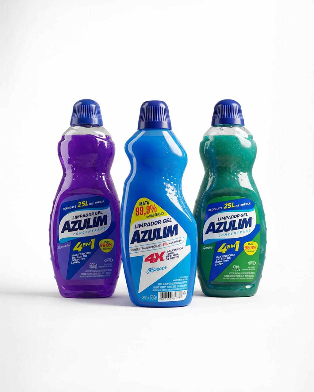 Limpador Gel 500ml - Azulim