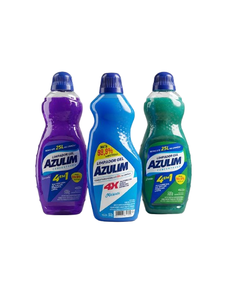 Limpador Gel 500ml - Azulim