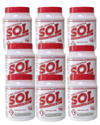 Soda Cáustica Sol 1kg Com Concentração 96% a 99%