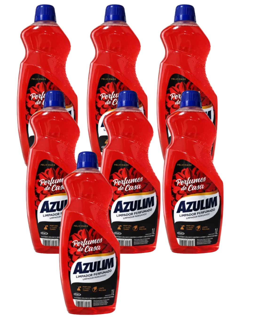 Limpador Perfumado Azulim Perfumes Casa 1 Litro