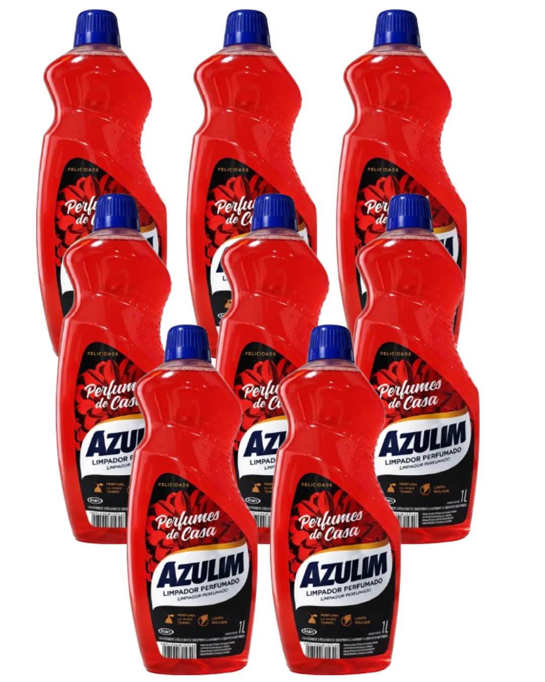 Limpador Perfumado Azulim Perfumes Casa 1 Litro