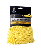 Luva De Microfibra Para Lavar Carros Efeito Brilho