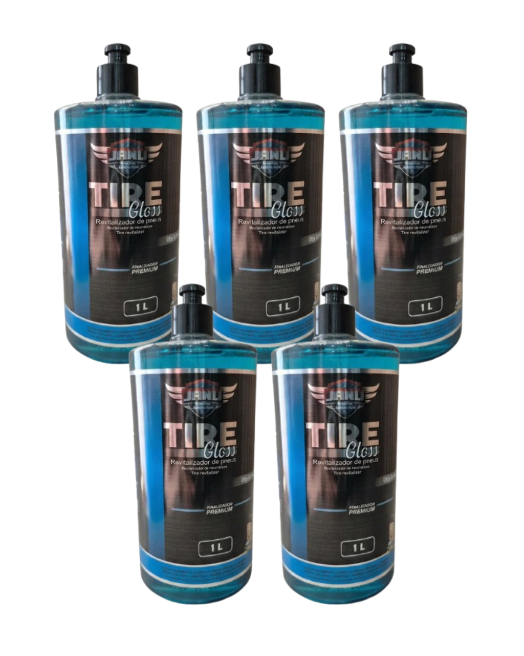 Revitalizador De Pneus Janu Tire Gloss 1 Litro