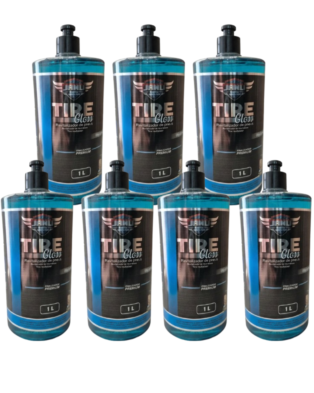 Revitalizador De Pneus Janu Tire Gloss 1 Litro