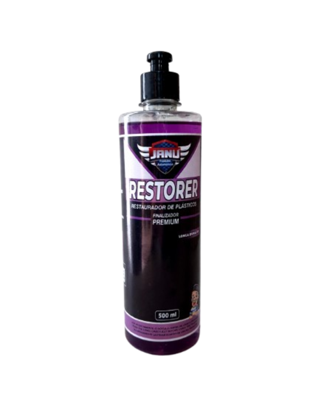Revestimento e Revitalizador de Plasticos Janu Liquido 500ml