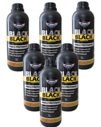 Pinta Pneu Pretinho Automotivo 1 Litro Cor Preto Janu Black