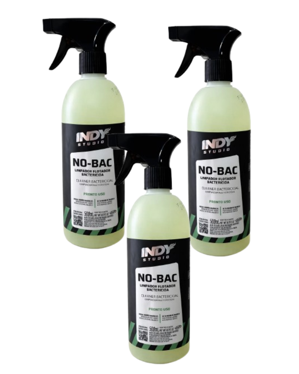 Limpador Automotivo Bactericida Flotador No-bac 500ml
