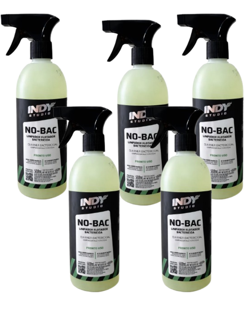 Limpador Automotivo Bactericida Flotador No-bac 500ml
