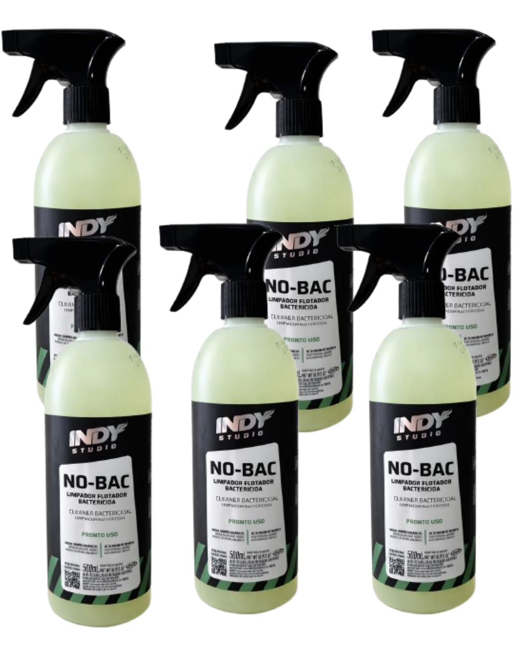 Limpador Automotivo Bactericida Flotador No-bac 500ml