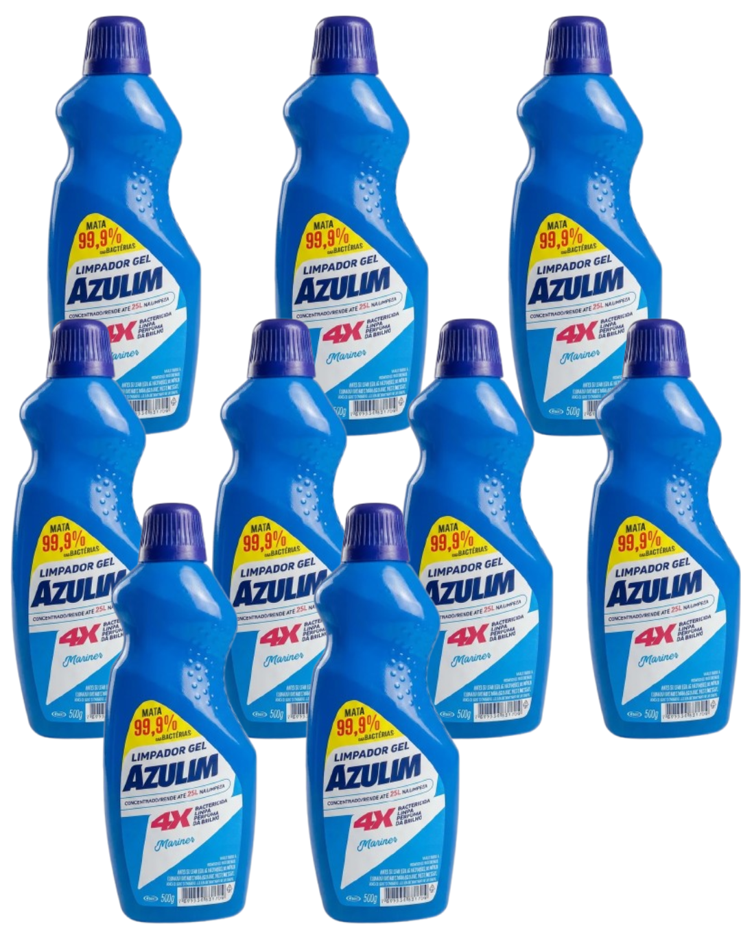 Limpador Gel 500ml - Azulim