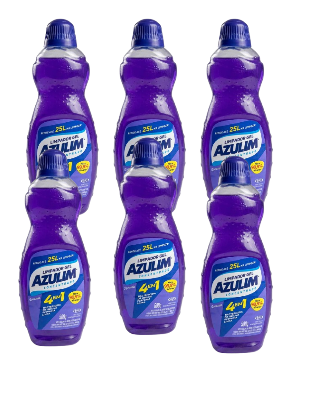 Limpador Gel 500ml - Azulim