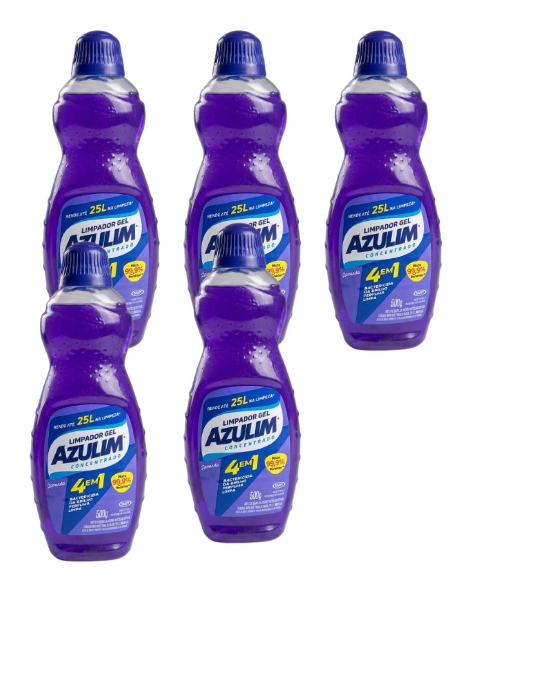 Limpador Gel 500ml - Azulim