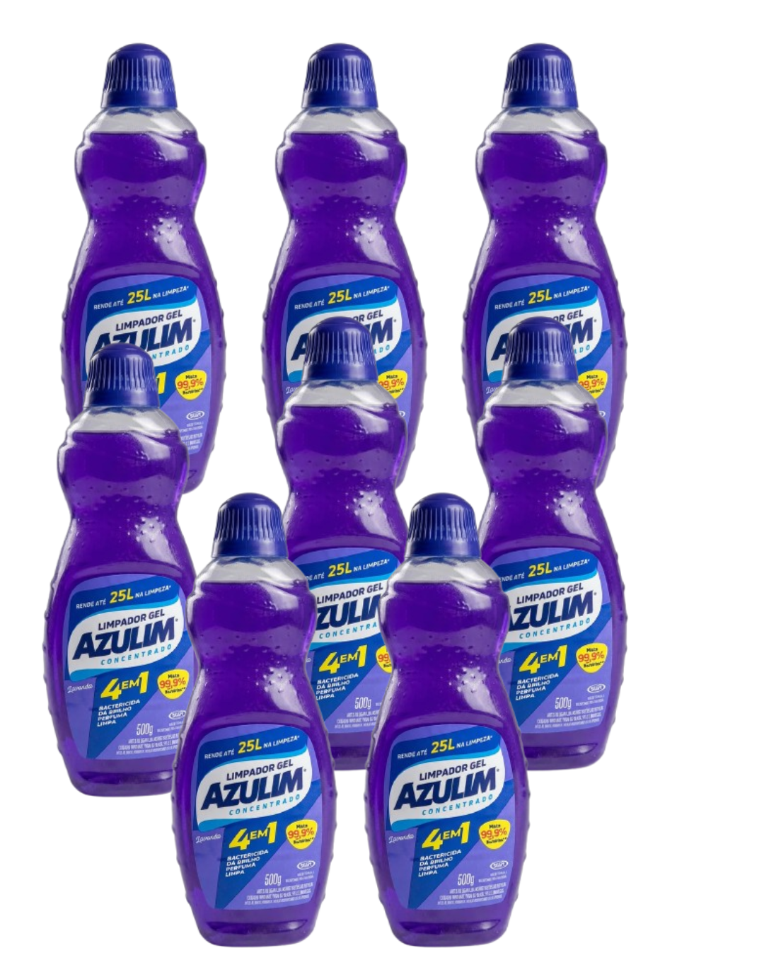 Limpador Gel 500ml - Azulim