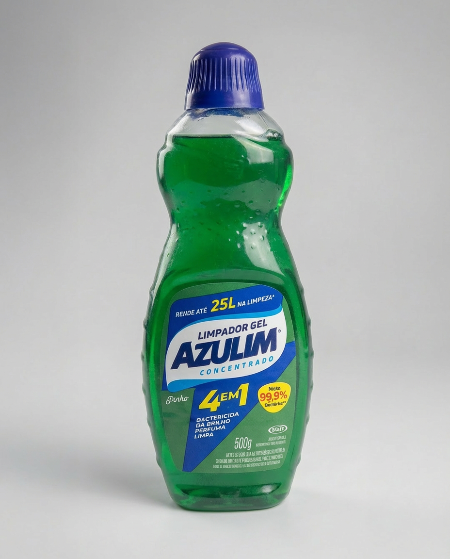 Limpador Gel 500ml - Azulim